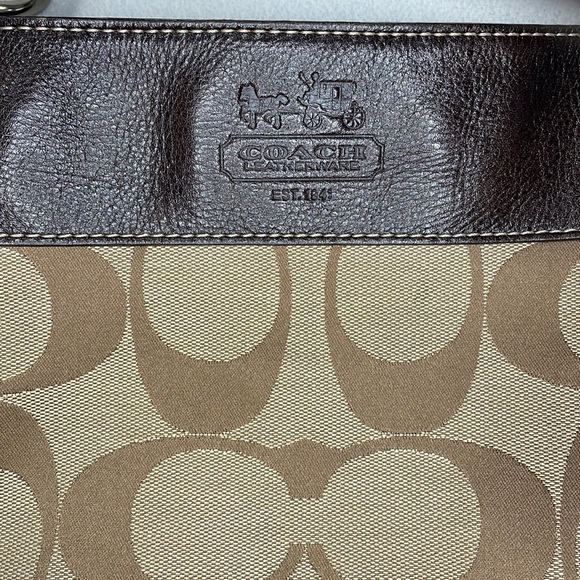 Coach F12657 "Zoe"- Women's Signature Hobo Bag - Picture 9 of 10